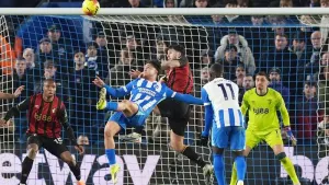 Charalampos Kostoulas bicycle kick rescues last-gasp draw for Brighton