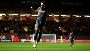 Derby put five past sorry Bristol City to move into top six