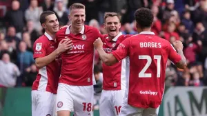 Hat-trick hero Emil Riis fires rampant Bristol City past Watford in FA Cup