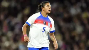 England defender Jess Carter has spoken about the online abuse she received during Euro 2025 (Nick Potts/PA)