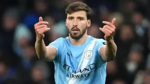 Man City defender Ruben Dias sidelined for up to six weeks with hamstring injury