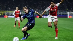Myles Lewis-Skelly hails Arsenal’s ‘frightening’ attacking options