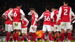 Past failures can fuel stuttering Arsenal’s title push, says Martin Odegaard