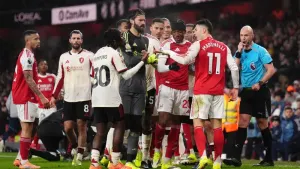 Virgil van Dijk defends ‘unhappy’ Liverpool players after Conor Bradley incident