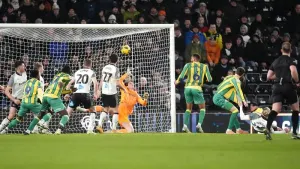 West Brom end woeful away run thanks to late Chris Mepham leveller at Derby