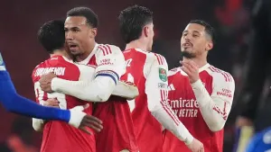 Kai Havertz nets late winner as Arsenal beat Chelsea to reach Carabao Cup final