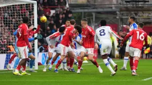 Nottingham Forest hold out after Neco Williams handball to deny Crystal Palace