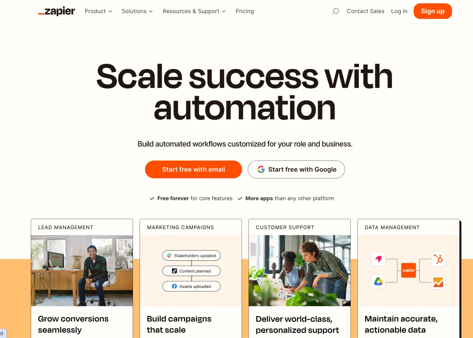 Zapier 성공 사례