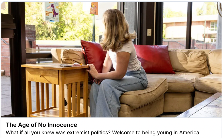 Recommended Reading: Leah Sottile's Recent Article about the Students in my History of the Far Right Class