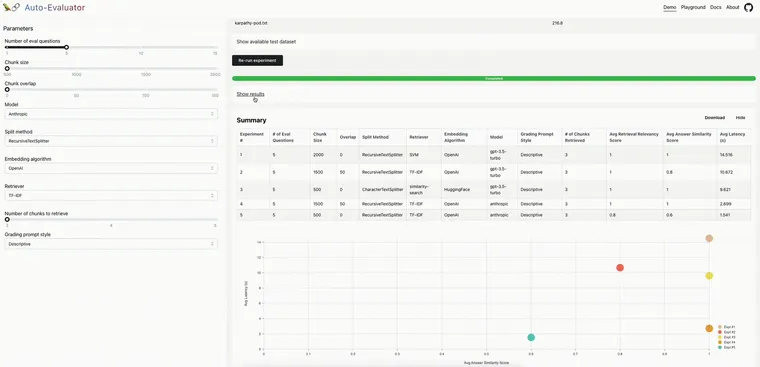 Auto-Evaluator Opportunities