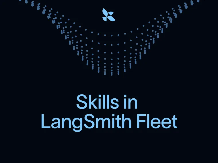 Skills in LangSmith Fleet