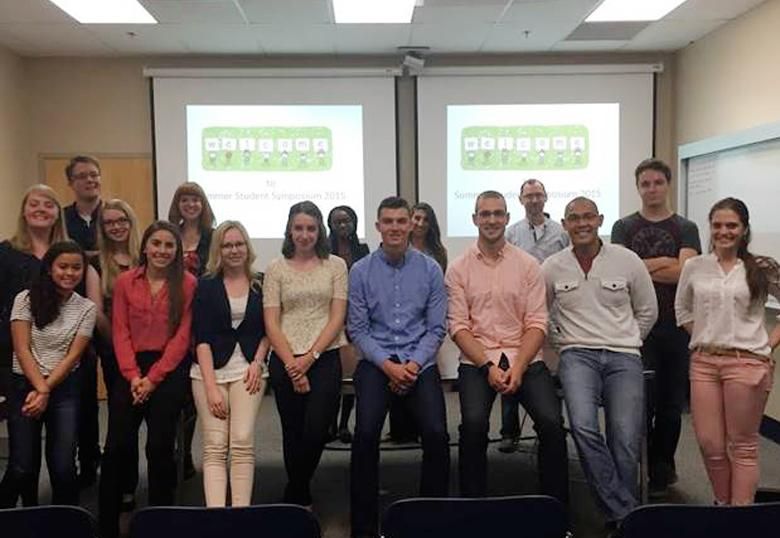 Summer students share their research and win prizes