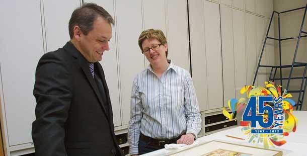 Mills helping to engage through gallery