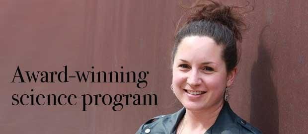 Burke helps ignite a passion for science