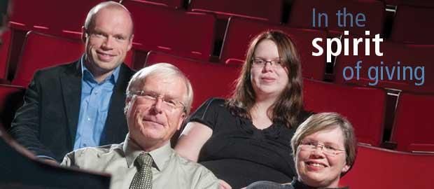 In the spirit of giving