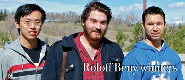Students earn Roloff Beny awards
