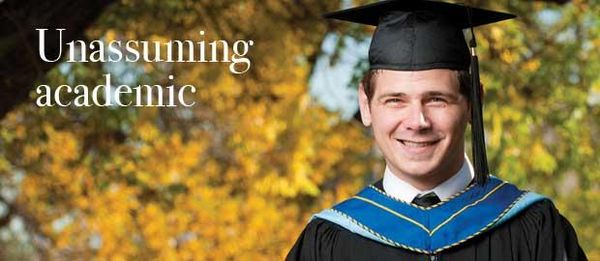 Unassuming academic