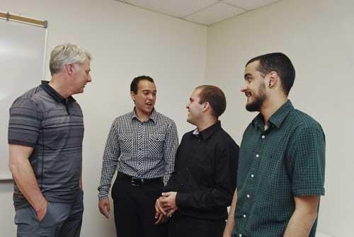 Mahon's trip aided by Brazilian students