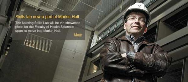 Markin Hall to include nursing skills lab in plans
