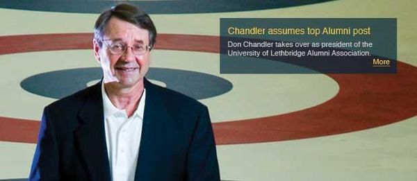 Chandler brings history, experience to Alumni post