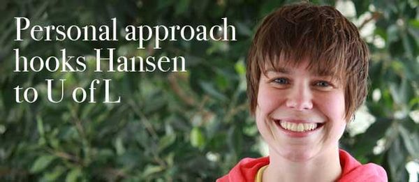 Hansen benefits from personal touch