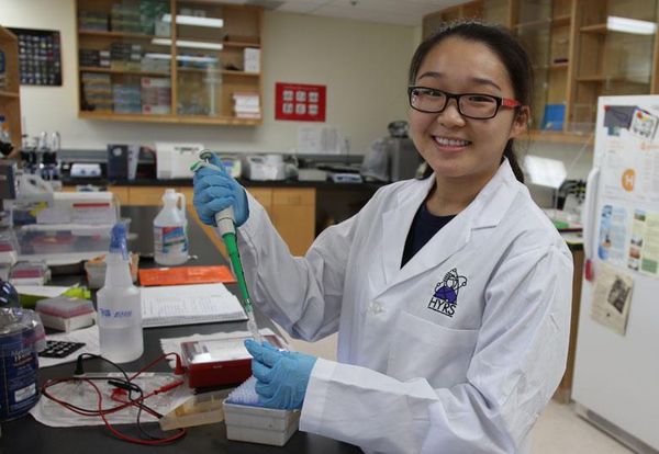 High school students get a jump on research at the U of L