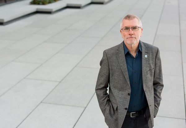 Alumnus of the Year Johnson followed his passion