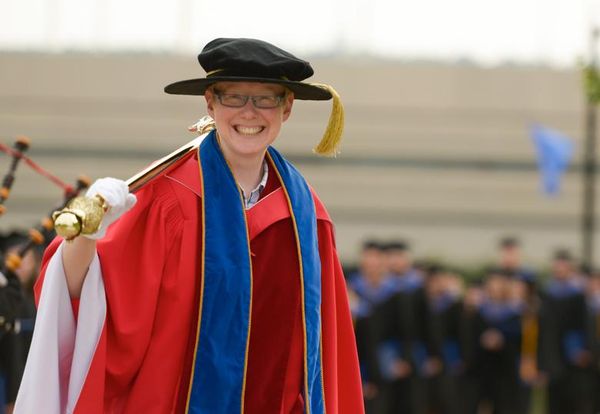 McManus reflects on her time as Convocation Chief Marshal