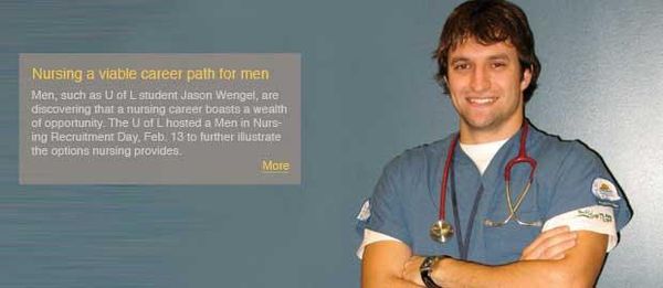 Nursing a viable career path for men
