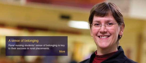 Sense of belonging key to rural nursing