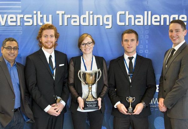 U of L team sweeps up the competition at the University Trading Challenge