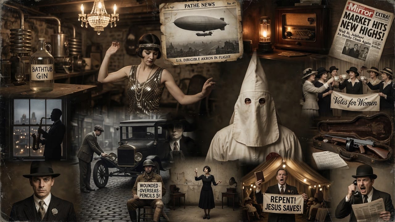 1920 – The Vibe in America: The Gin-Soaked Tremor