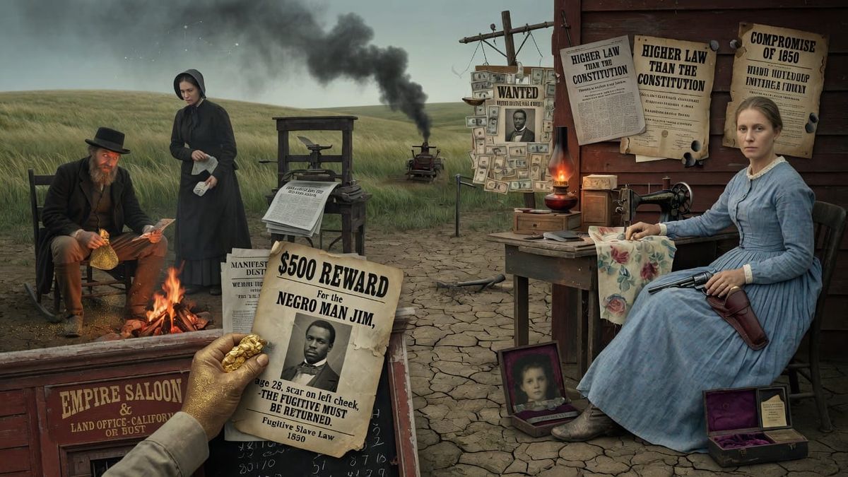 1850 – The Vibe in America: The Fugitive Heart