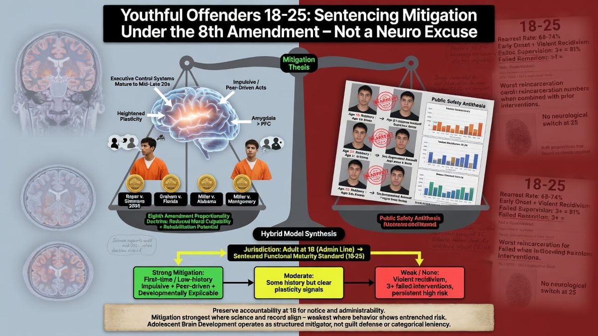 Adolescent Brain Development and the Sentencing of Youthful Offenders