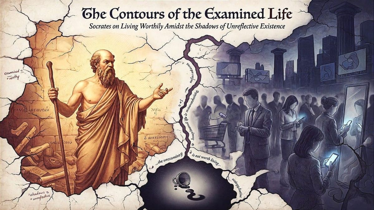 The Contours of the Examined Life: Socrates on Living Worthily Amidst the Shadows of Unreflective Existence