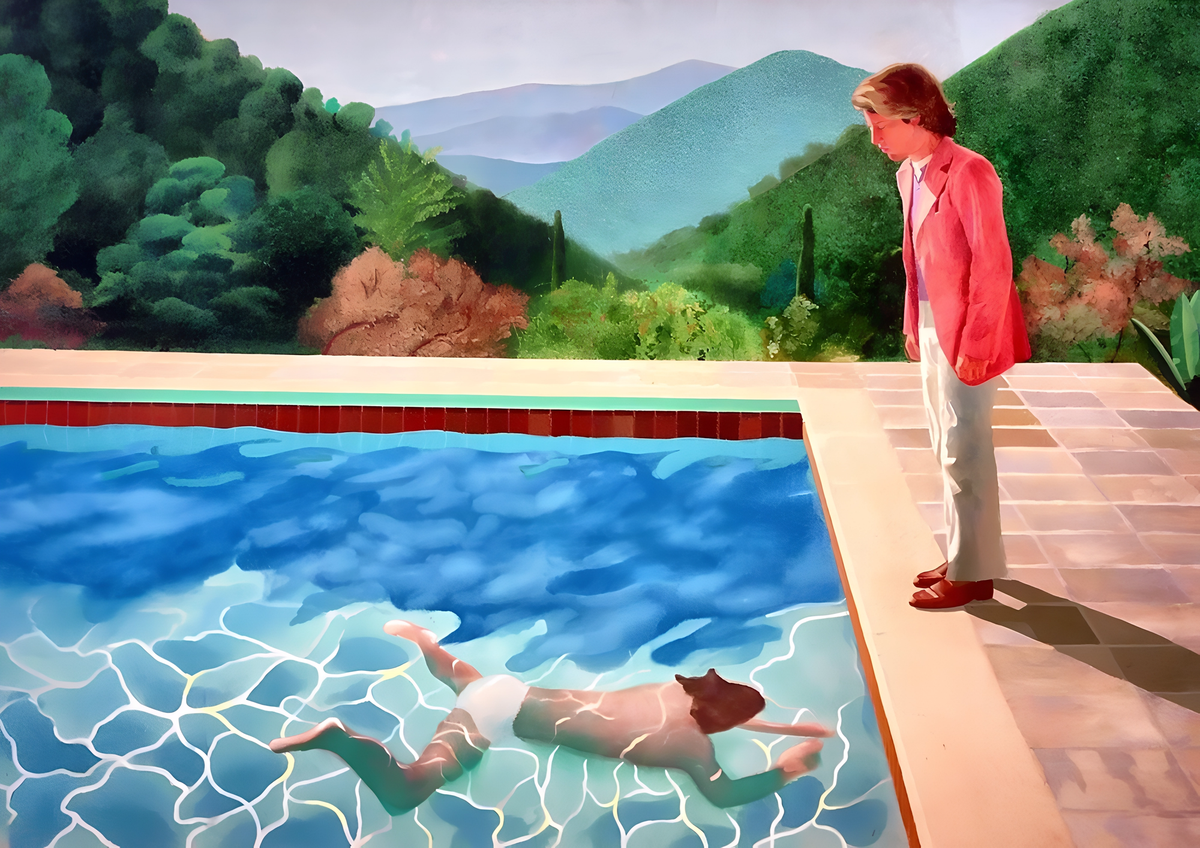 David Hockney, Painter of Light, Water, and Ways of Seeing