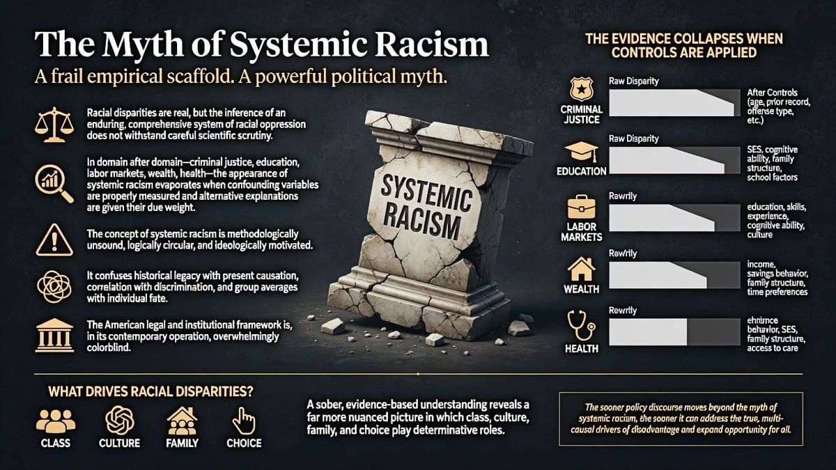 The Myth of Systemic Racism in the United States