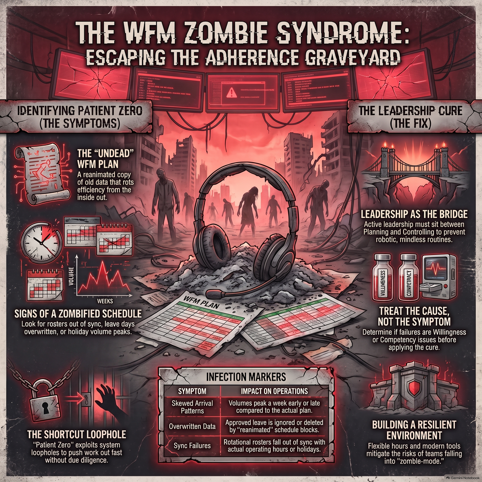 The WFM Zombie Syndrome: Is Your Plan Eating Your Efficiency?
