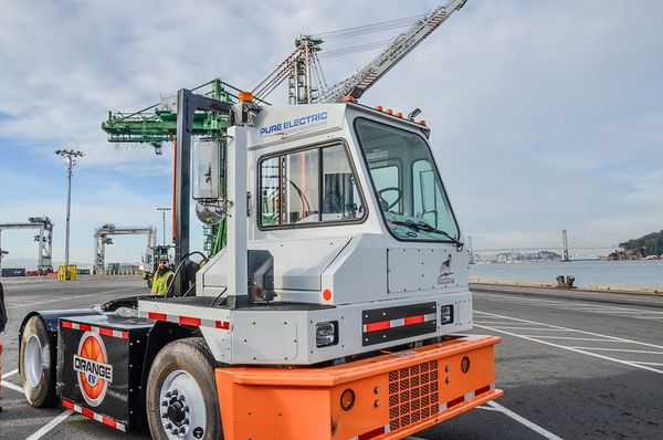 California wants to accelerate the shift to zero-emission equipment at its ports