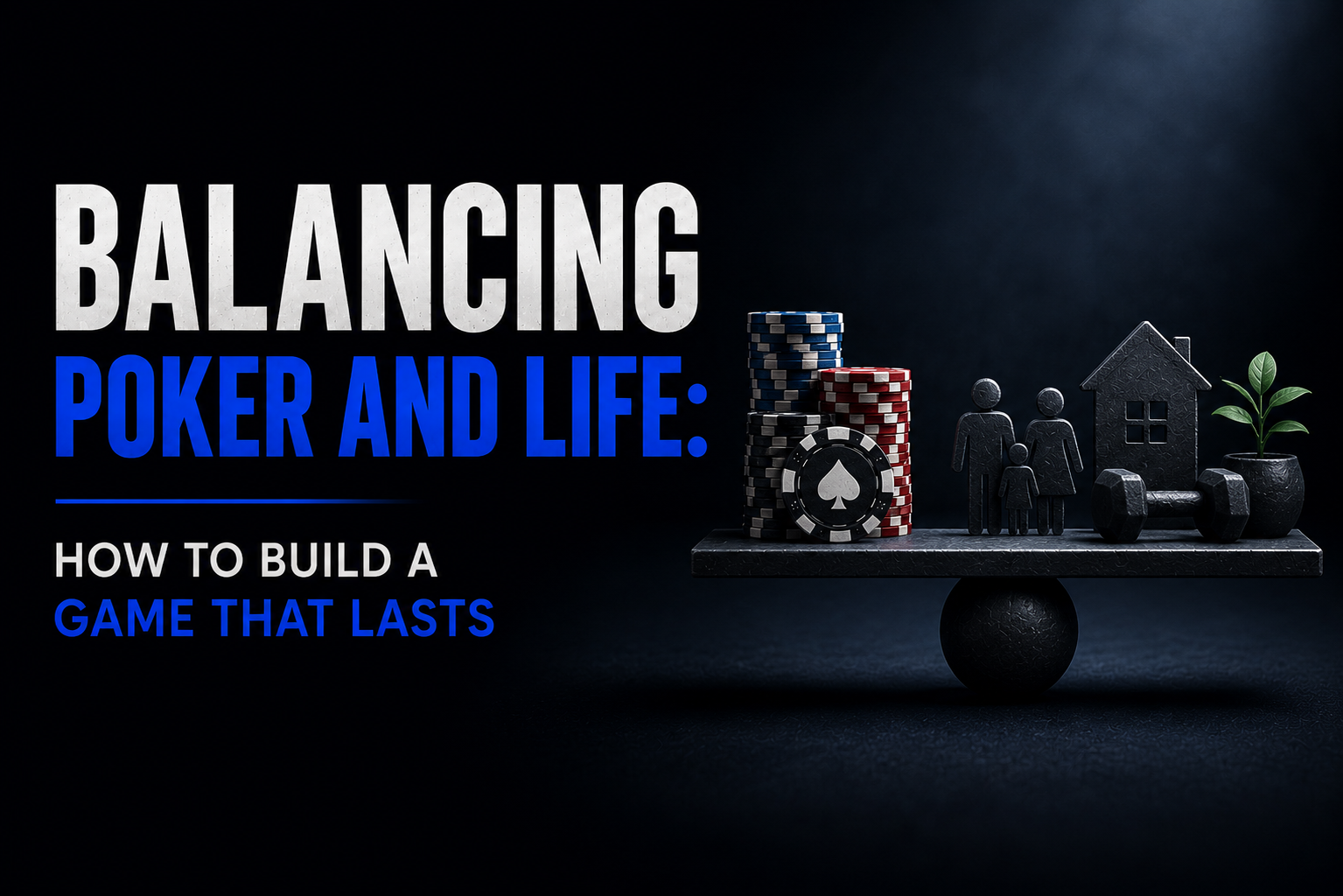 Balancing Poker and Life: How to Build a Game That Lasts
