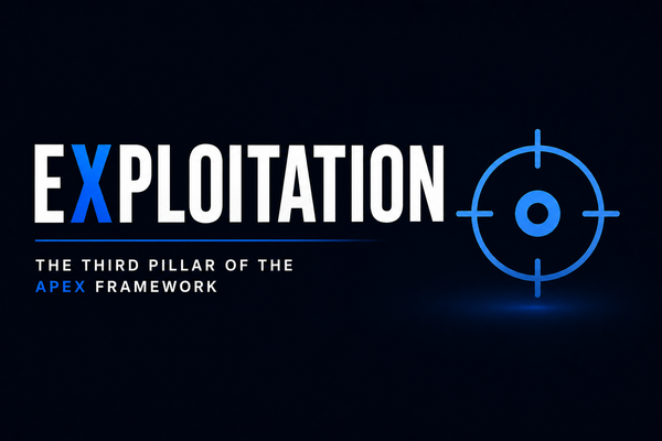 Exploitation: The third pillar of the APEX Framework