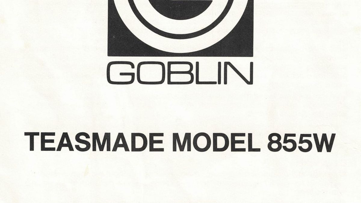 Goblin Teasmade 855w Manual