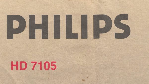 Philips Tea for Two HD 7105 Teasmade Manual