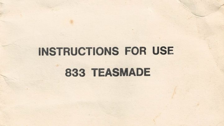 Goblin Teasmade 833 Manual
