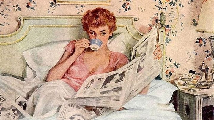 John Gannam - Tea in Bed