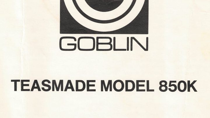 Goblin Teasmade 850k Manual
