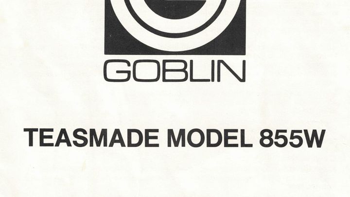 Goblin Teasmade 855w Manual