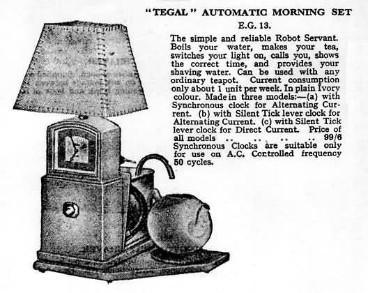 Hawkins Tecal advert Army and Navy catalogue 1939-1940