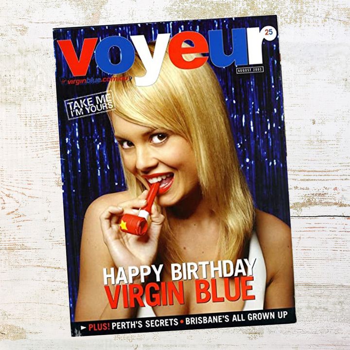 Voyeur in-flight magazine from Virgin Blue