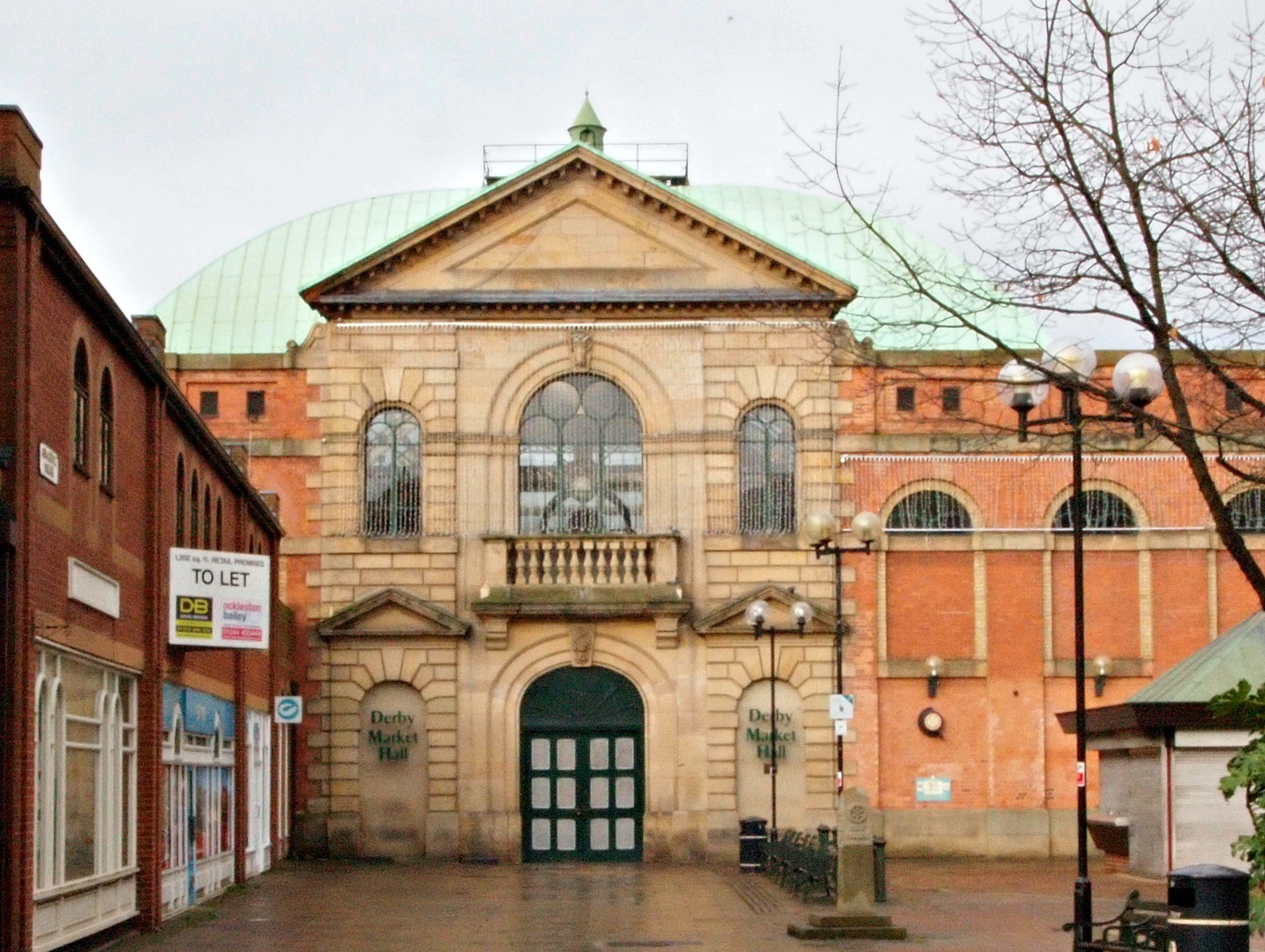 Derby Market Hall by David Hallam Jones via Geograph